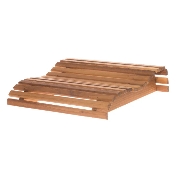 Traditional Heat Treated Alder Wooden Sauna Headrest